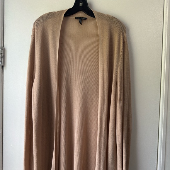 Eileen Fisher Women’s Tencell Lyocell Open Front cardigan Sweater Sz XL - Picture 4 of 11